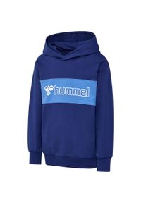 Bluza z kapturem dziecięca Hummel hml ATLAS HOODIE. Typ kołnierza: kaptur. Kolor: niebieski