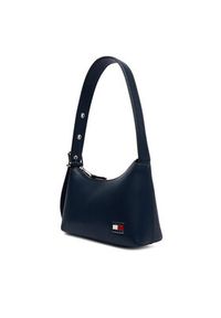Tommy Jeans Torebka Tjw Cool Shoulder Bag AW0AW17873 Granatowy. Kolor: niebieski. Materiał: skórzane #4