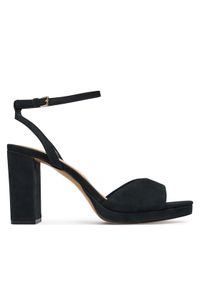 Aldo Sandały Gracious 13966706 Czarny. Kolor: czarny. Materiał: nubuk, skóra #1