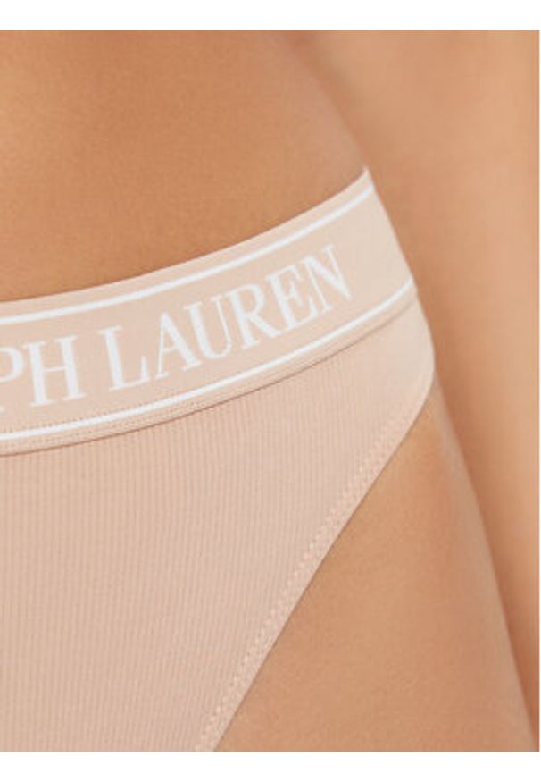 Polo Ralph Lauren Stringi 4P2003 Beżowy. Kolor: beżowy. Materiał: syntetyk