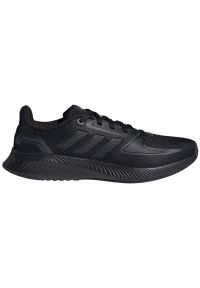 Adidas - Buty adidas Runfalcon 2.0 Jr FY9494 czarne. Kolor: czarny. Materiał: materiał, syntetyk, guma. Szerokość cholewki: normalna #6