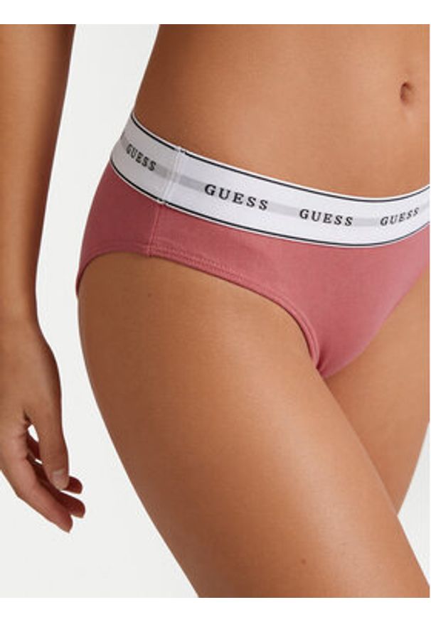 Guess Figi klasyczne O97E02 KBBU1 Różowy. Kolor: różowy. Materiał: bawełna