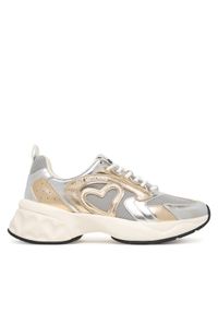 Love Moschino - LOVE MOSCHINO Sneakersy JA15456G0OIQC90A Biały. Kolor: biały. Materiał: skóra #1