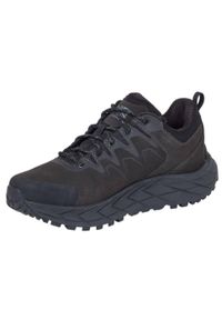 Buty trekkingowe męskie Karrimor Goshawk Low. Kolor: czarny. Materiał: skóra, zamsz