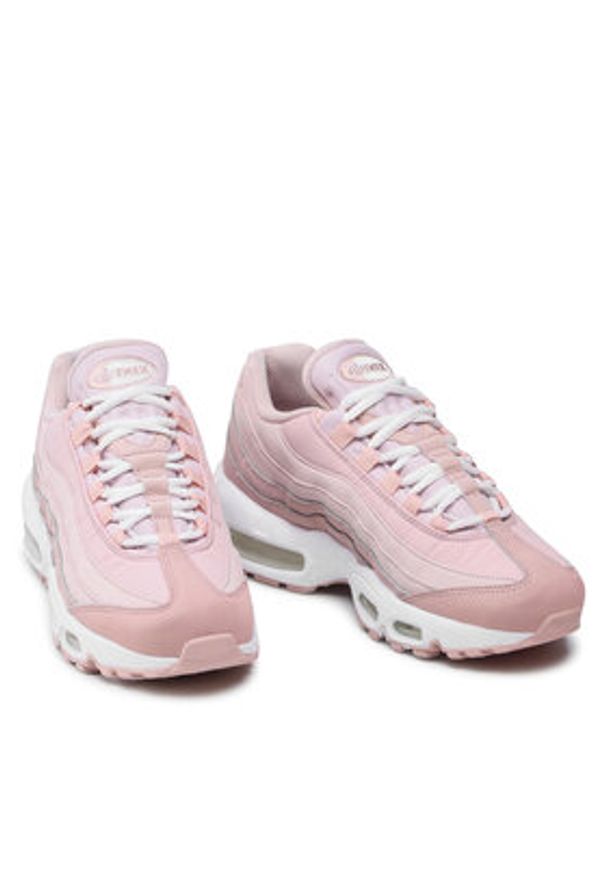 Nike Sneakersy Air Max 95 DJ3859 600 Różowy. Kolor: różowy. Materiał: skóra. Model: Nike Air Max