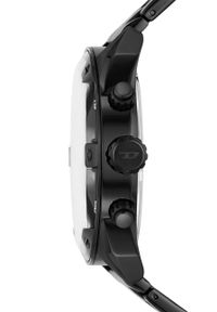 Diesel zegarek męski kolor czarny. Kolor: czarny. Materiał: materiał #2