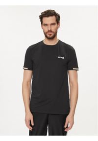 BOSS - Boss T-Shirt MB 50506348 Czarny Regular Fit. Kolor: czarny. Materiał: syntetyk #1