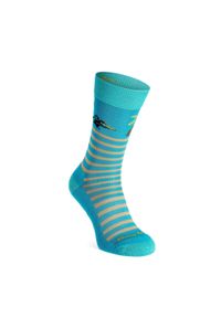 DARN TOUGH - Skarpety merino Darn Tough Wild Life Crew Lightweight with Cushion. Kolor: zielony