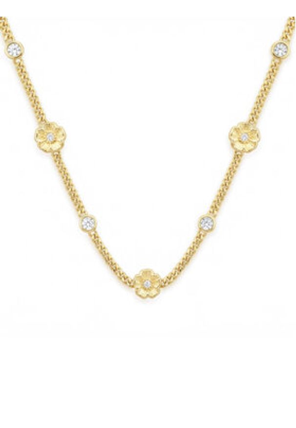 Coach Naszyjnik 37541358 Złoty. Materiał: metalowe. Kolor: złoty