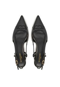 Marciano Guess Sandały 5RGZ15 7287A Czarny. Kolor: czarny. Materiał: skóra, lakier