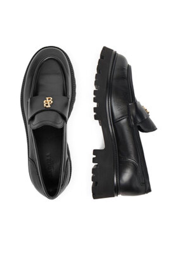 Badura Loafersy C-AUSTYN-24605PE Czarny. Kolor: czarny. Materiał: skóra