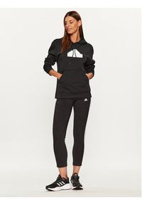 Adidas - adidas Spodnie dresowe Essentials 3-Stripes IC6126 Czarny Slim Fit. Kolor: czarny. Materiał: bawełna #5