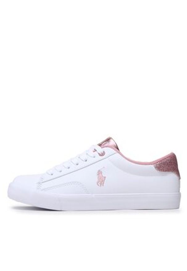 Polo Ralph Lauren Tenisówki Theron V RF104103 Biały. Kolor: biały. Materiał: skóra