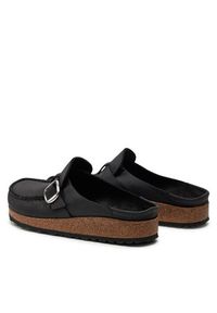 Birkenstock Klapki Buckley 1024942 Czarny. Kolor: czarny. Materiał: skóra #4