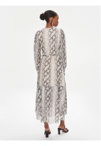Bruuns Bazaar Sukienka codzienna Nora BBW3497 Beżowy Relaxed Fit. Okazja: na co dzień. Kolor: beżowy. Materiał: syntetyk. Typ sukienki: proste. Styl: casual