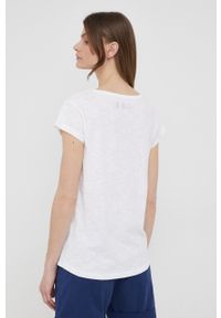 Lee Cooper t-shirt bawełniany kolor biały. Kolor: biały. Materiał: bawełna #2