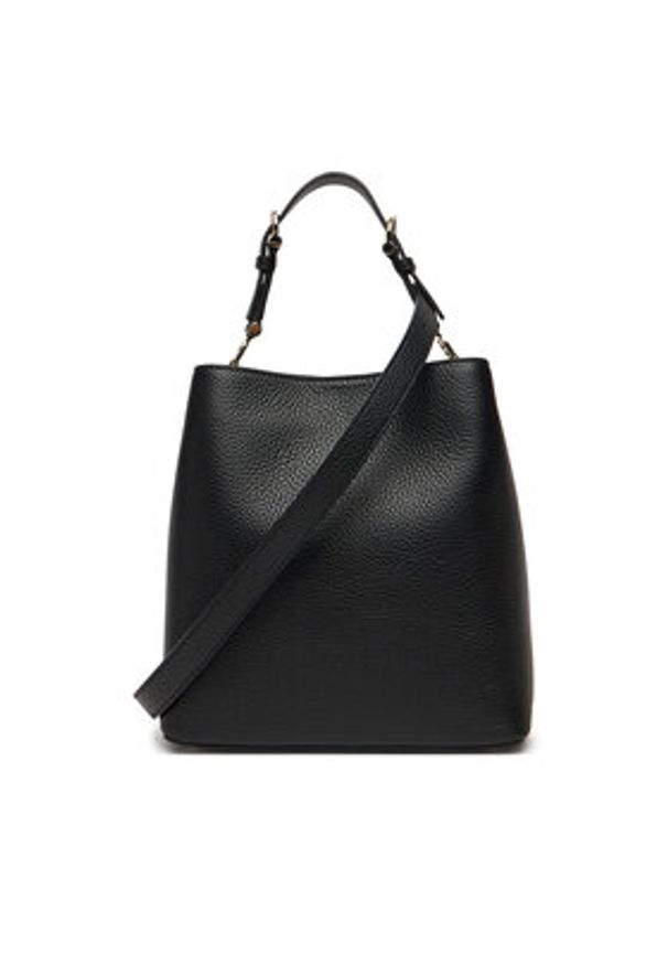 Aigner Torebka Delia S 136160 Czarny. Kolor: czarny. Materiał: skórzane