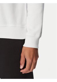 Karl Lagerfeld - KARL LAGERFELD Bluza 705780 563917 Biały Regular Fit. Typ kołnierza: dekolt w karo. Kolor: biały. Materiał: bawełna #5