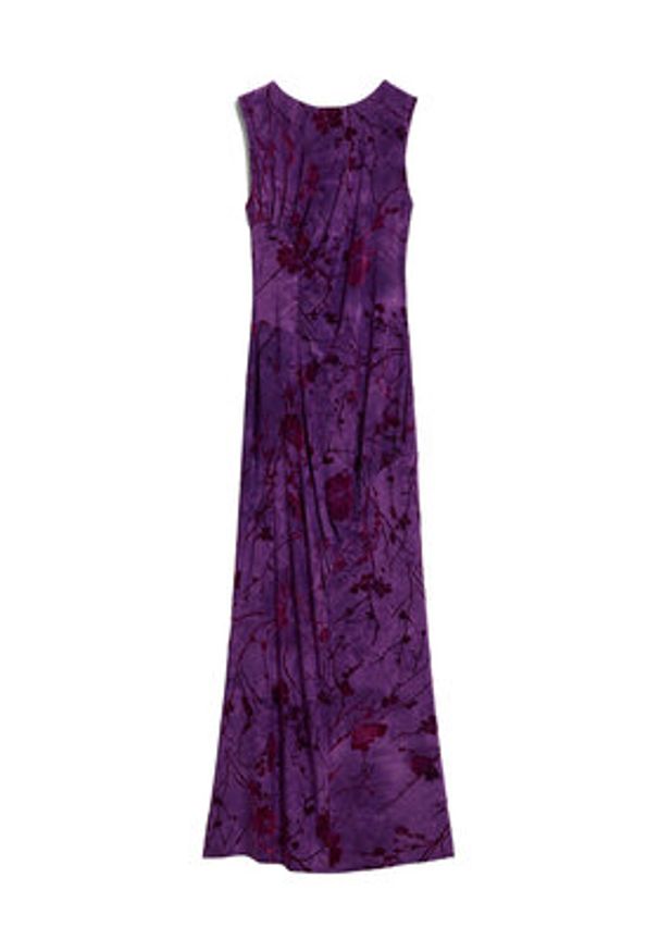 Desigual Sukienka koktajlowa Alina 25WWVK33 Fioletowy Slim Fit. Kolor: fioletowy. Materiał: syntetyk. Styl: wizytowy