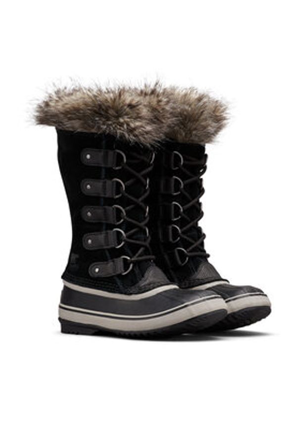 sorel - Sorel Śniegowce Joan Of Arctic™ Wp 2115181010 Czarny. Kolor: czarny. Materiał: skóra, zamsz