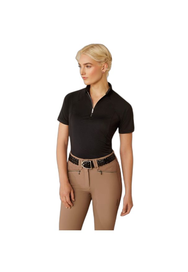 Zwarcia 1/4 dla kobiet Ariat Soquel. Kolor: czarny. Długość rękawa: długi rękaw