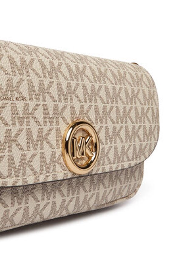 MICHAEL Michael Kors Torebka Nolita 32S6GY5C5B Écru. Kolor: kremowy. Materiał: skórzane