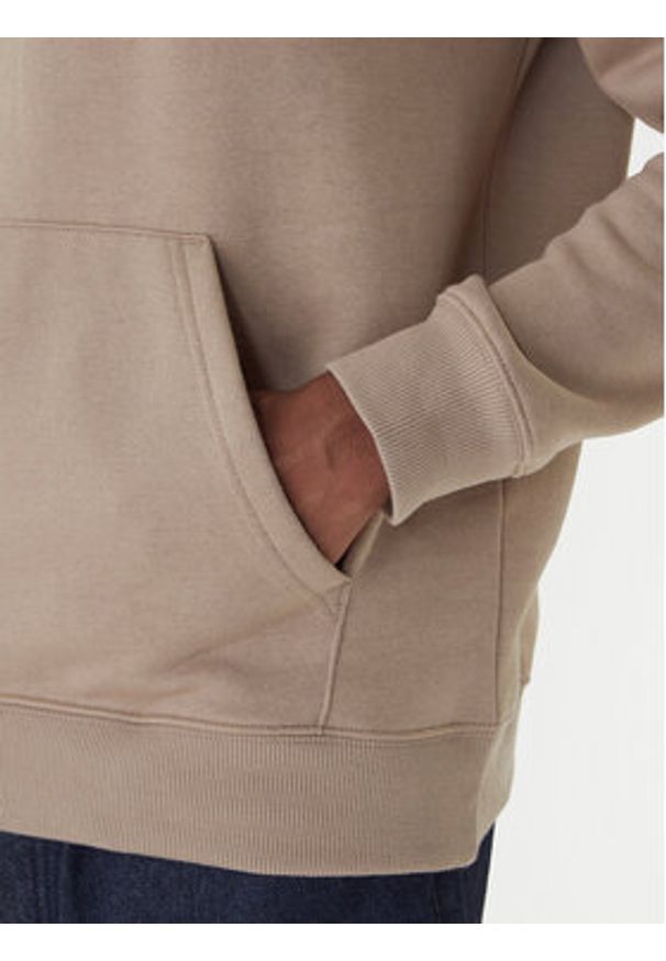 Tommy Jeans Bluza DM0DM20742 Beżowy Relaxed Fit. Kolor: beżowy. Materiał: bawełna