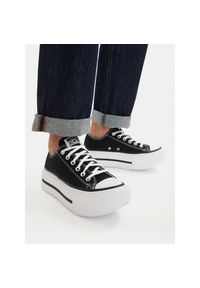 Trampki Converse. Kolor: czarny. Obcas: na platformie #1