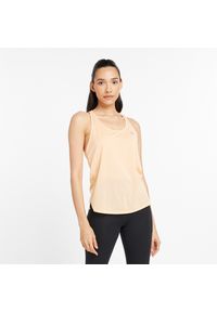 Koszulka damska New Balance WT41250PRE – pomarańczowa. Kolor: pomarańczowy. Materiał: poliester. Sezon: lato. Sport: fitness #1