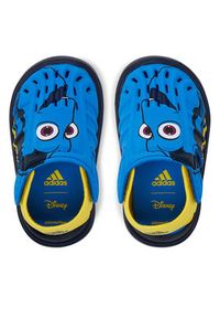 Adidas - adidas Sandały Disney Pixar IH1233 Niebieski. Kolor: niebieski. Wzór: motyw z bajki