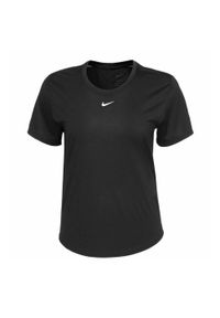 T‑Shirt Sportowy Damski Nike Dri‑Fit W Nk One Df SS. Kolor: czarny. Technologia: Dri-Fit (Nike). Sport: fitness #1
