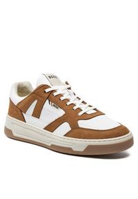 BOSS - Boss Sneakersy Baltimore Tenn Nupf 50517302 Brązowy. Kolor: brązowy. Materiał: skóra #4