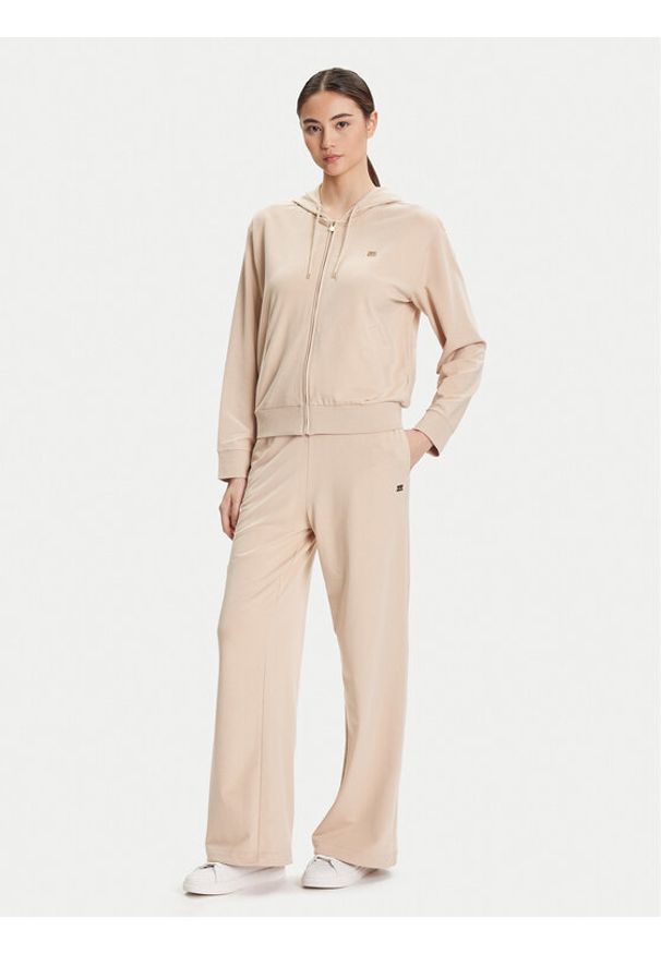 EA7 Emporio Armani Dres 7W000464 AF13135 U1046 Beżowy Relaxed Fit. Kolor: beżowy. Materiał: bawełna