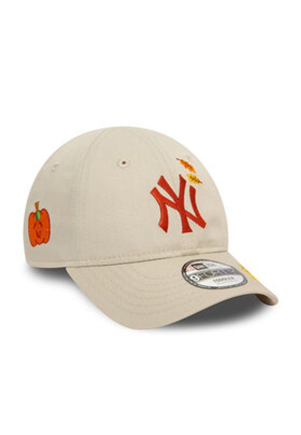 New Era Czapka z daszkiem Toddler Icon 9Forty Toddl 60565301 Beżowy. Kolor: beżowy. Materiał: bawełna, materiał