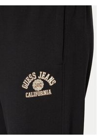 Guess Jeans Spodnie dresowe M5RB52 KCPR1 Czarny Regular Fit. Kolor: czarny. Materiał: bawełna #3