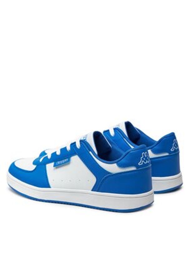 Kappa Sneakersy Logo Malone 4 341R5DW Biały. Kolor: biały. Materiał: skóra