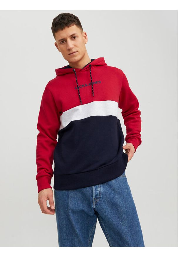 Jack & Jones - Jack&Jones Bluza Reid 12233959 Kolorowy Standard Fit. Materiał: bawełna, syntetyk. Wzór: kolorowy