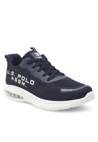 U.S. Polo Assn. Sneakersy ACTIVE001 Granatowy. Kolor: niebieski. Materiał: materiał