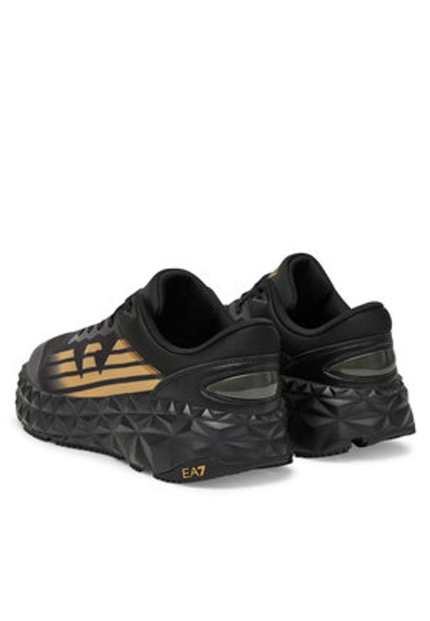 EA7 Emporio Armani Sneakersy X8X239 XK432 U106 Czarny. Kolor: czarny. Materiał: materiał
