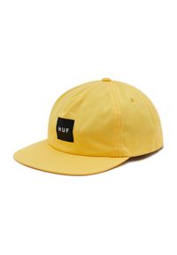Czapka z daszkiem HUF. Kolor: żółty #1
