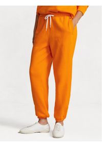 Polo Ralph Lauren Spodnie dresowe Prl Flc Pnt 211943009007 Pomarańczowy Regular Fit. Kolor: pomarańczowy. Materiał: bawełna #1