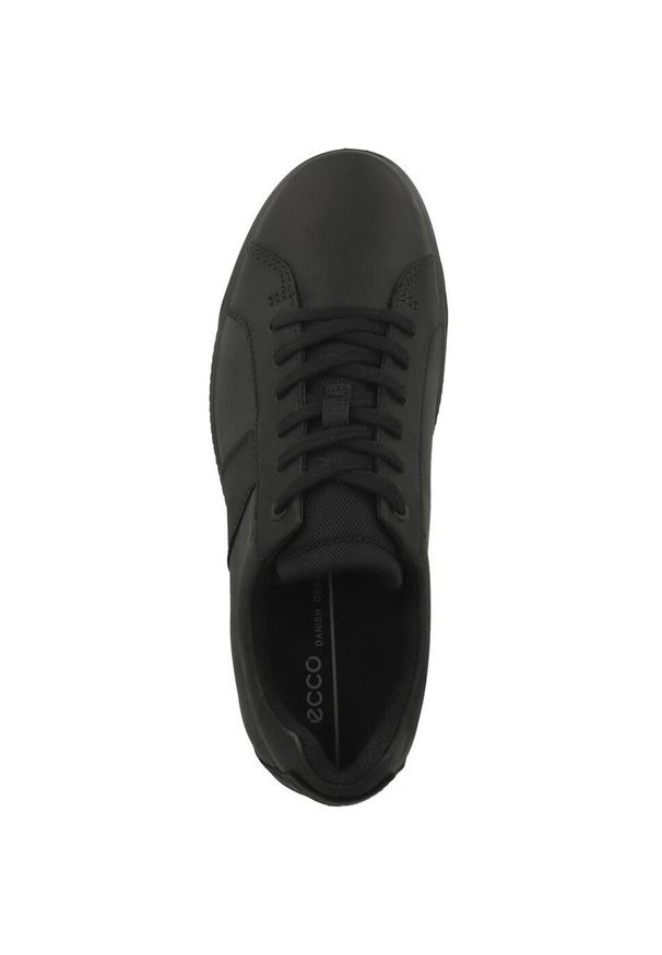 ecco - Buty do chodzenia męskie Ecco 50159451052. Zapięcie: sznurówki. Kolor: czarny. Materiał: materiał. Szerokość cholewki: normalna. Sport: turystyka piesza