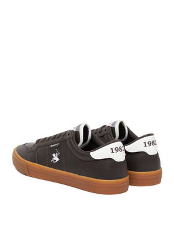 Beverly Hills Polo Club Sneakersy CEO-V5-FALCO Brązowy. Kolor: brązowy. Materiał: materiał, syntetyk