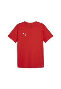 Puma - Koszulka sportowa męska teamRISE Matchday Jersey. Kolor: czerwony. Materiał: poliester