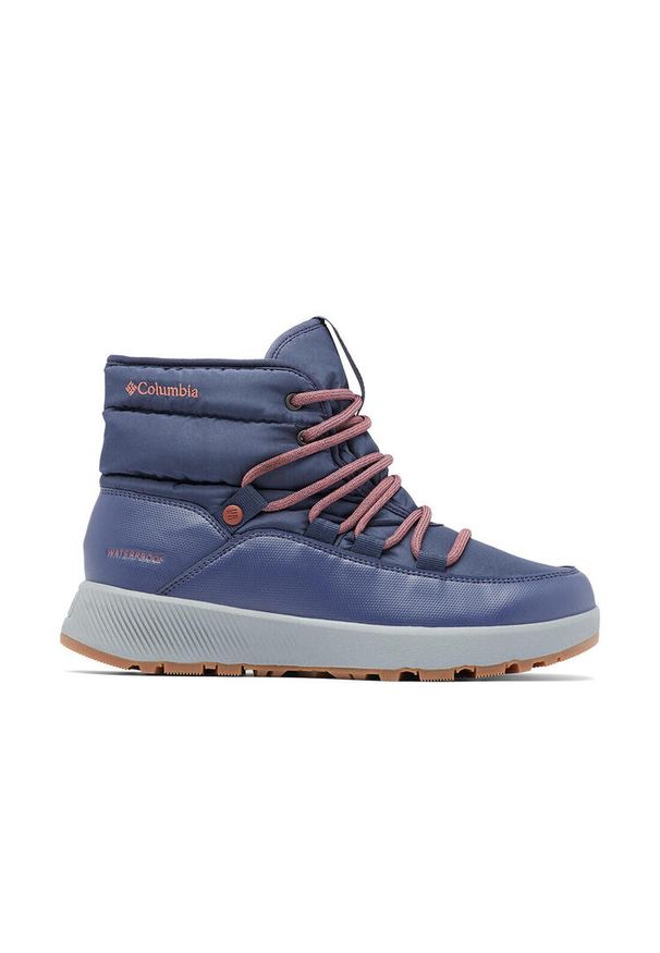 columbia - Śniegowce damskie Columbia Slopeside Village Oh Mid. Kolor: niebieski. Sezon: zima