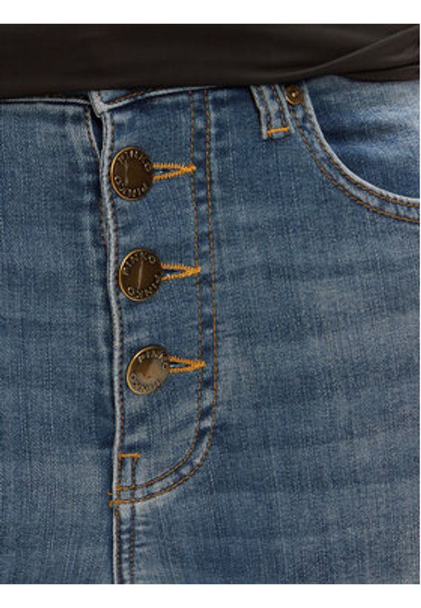Pinko - PINKO Jeansy New Susan 105330 A2DQ Niebieski Skinny Fit. Kolor: niebieski