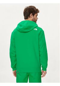 The North Face Bluza Essential NF0A7ZJ9 Zielony Regular Fit. Kolor: zielony. Materiał: bawełna #4