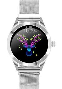 Smartwatch Gino Rossi SW017-7 Srebrny (SW017-7). Rodzaj zegarka: smartwatch. Kolor: srebrny #1