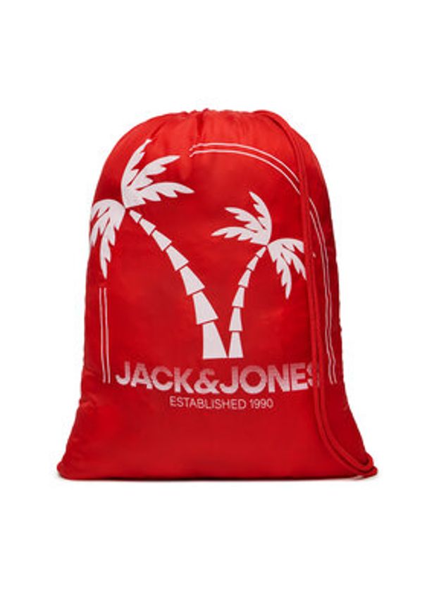 Jack & Jones - Jack&Jones Szorty kąpielowe Maui 12278729 Czerwony Regular Fit. Kolor: czerwony