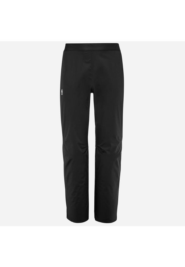 Spodnie Millet wodoodporne oddychające czarne. Kolor: czarny. Materiał: poliester. Długość: długie. Sport: wspinaczka